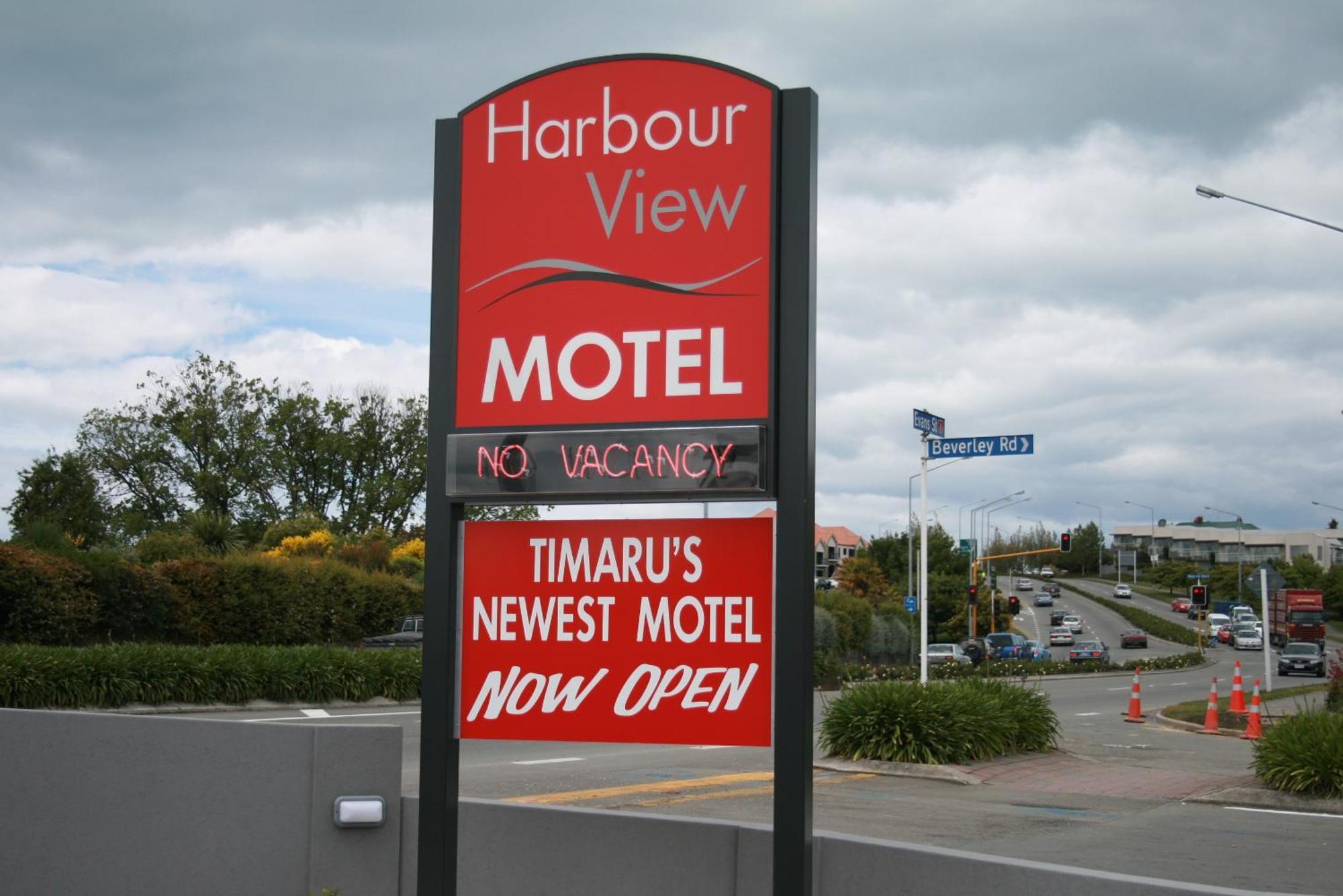 Harbour View Motel Timaru Dış mekan fotoğraf